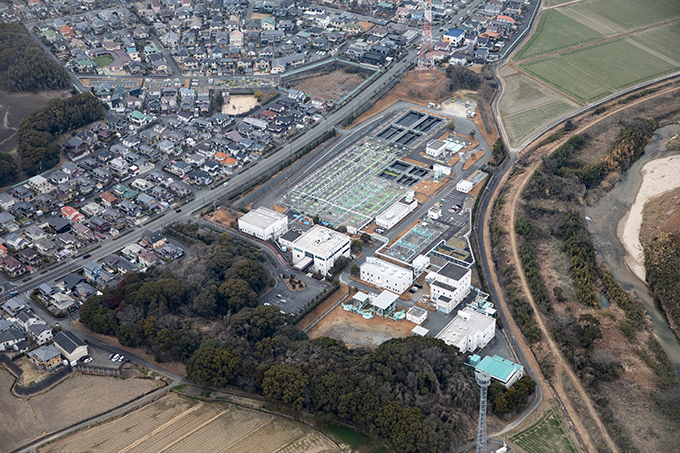 宝満川浄化センター 外観